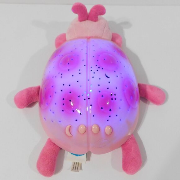 Cloud B Twilight Ladybug Pink Constellation Nightlight Kids Baby Plush - Picture 5 of 7